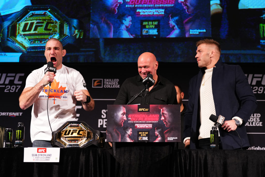 UFC 297 Press Conference