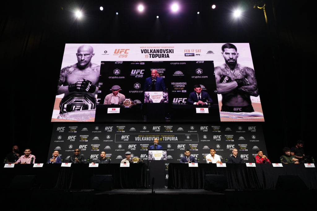 UFC 298 Press Conference